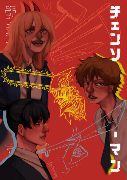 poster ChainsawMan 2023