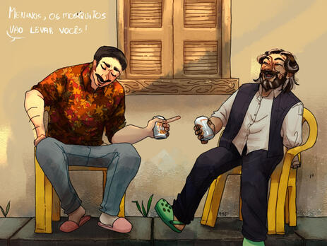 fanart Ordem Paranormal 2022